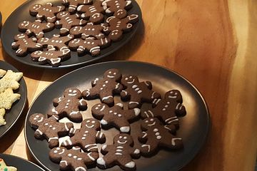 Kakao-Kekse mit braunem Zucker