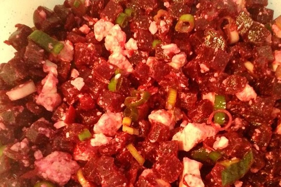 Rote Bete-Feta-Salat