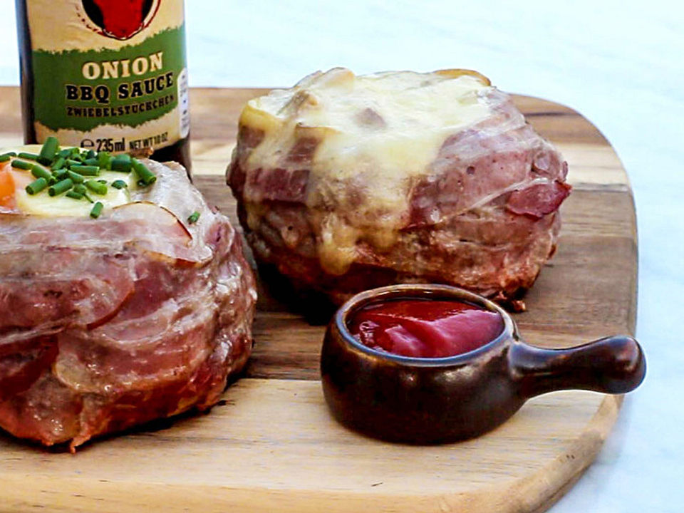 Beer Can Bacon Burger von Esslust Chefkoch