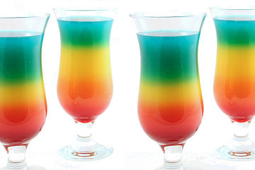 Rainbow Cocktail Von Amerikanisch Kochende Chefkoch