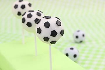 Fußball Cake Pops