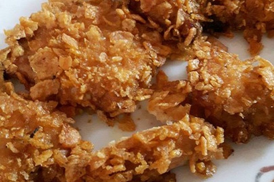 Puten-Nuggets mit Knusperpanade