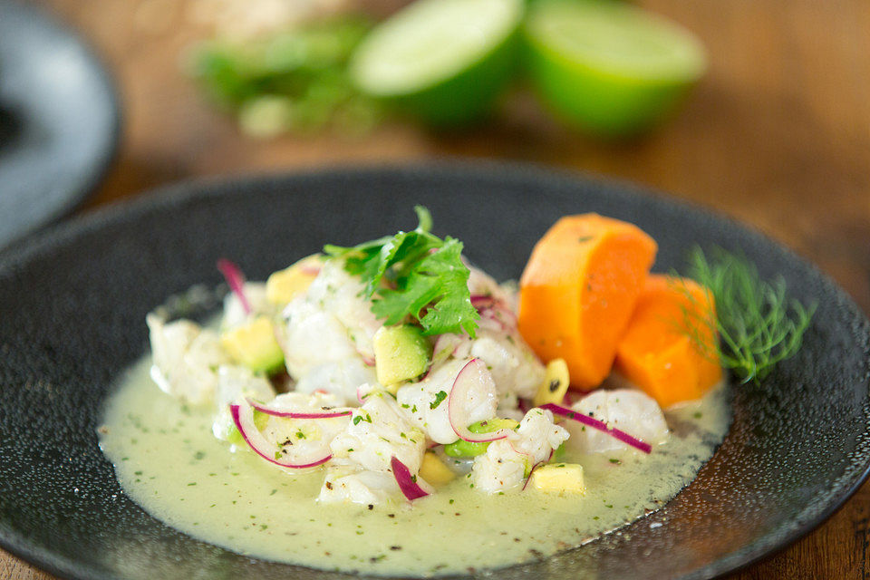 Ceviche, ein leichtes, sommerliches Fischgericht