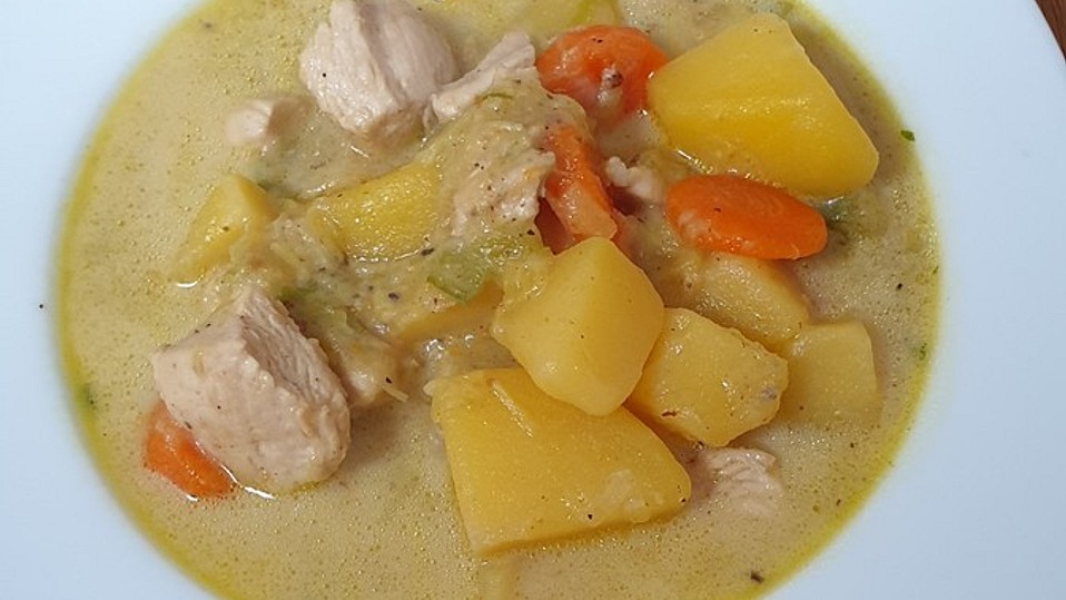 Hähncheneintopf mit Lauch und Kartoffeln von jhin Hähncheneintopf mit Lauch und Kartoffeln von jhin