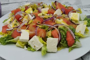 Wassermelonen-Salat