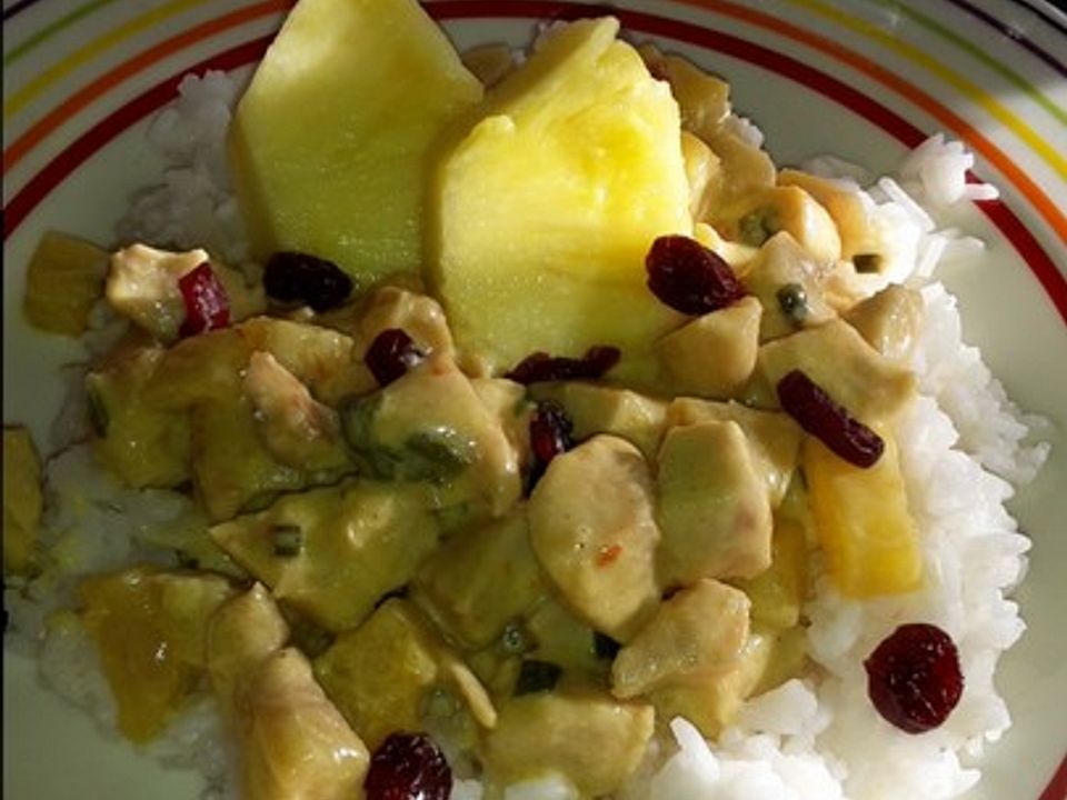 Sahniges süß-scharfes Hähnchencurry von Lene_Mar| Chefkoch