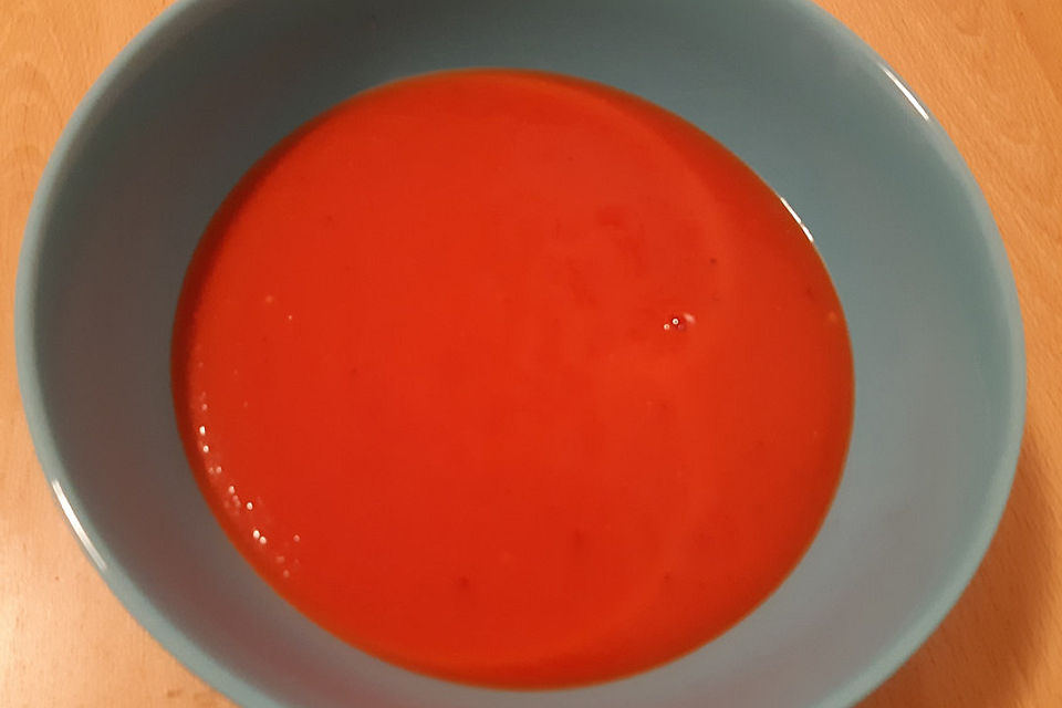 Kalte Tomaten-Melonen-Suppe