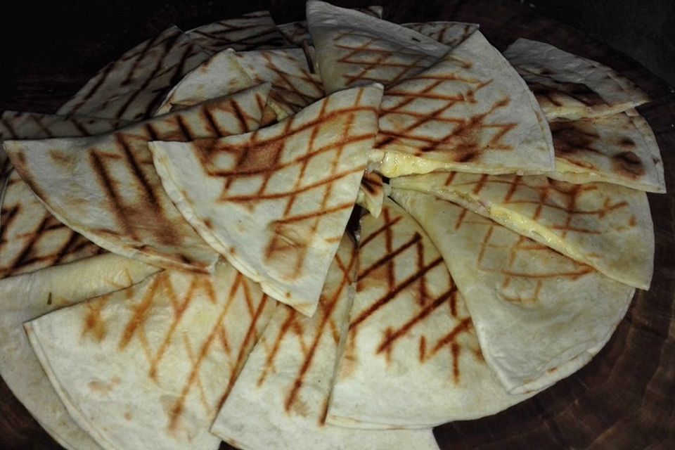 Quesadillas vom Grill