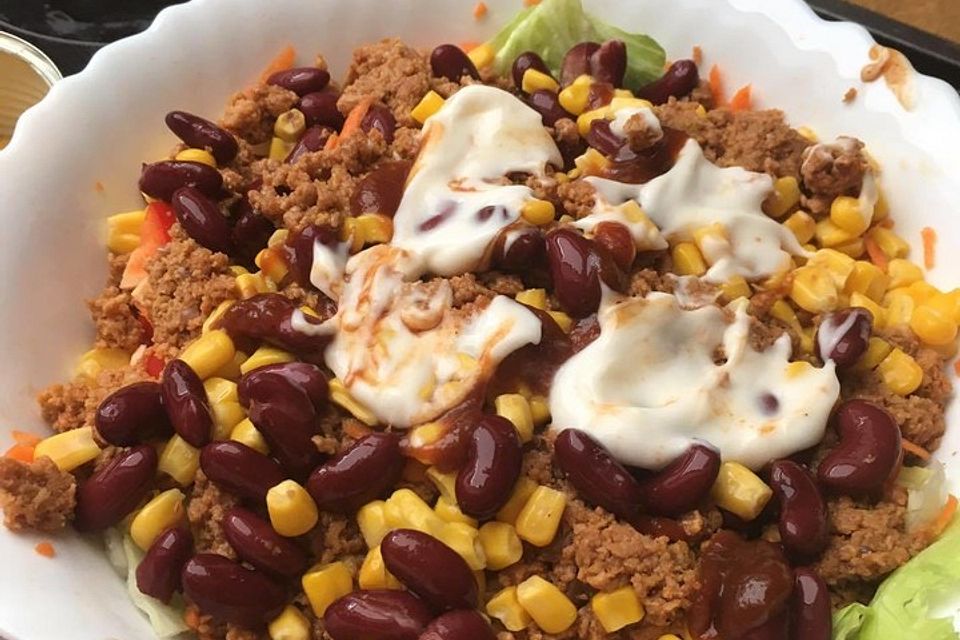 Mexikanischer Taco Salat