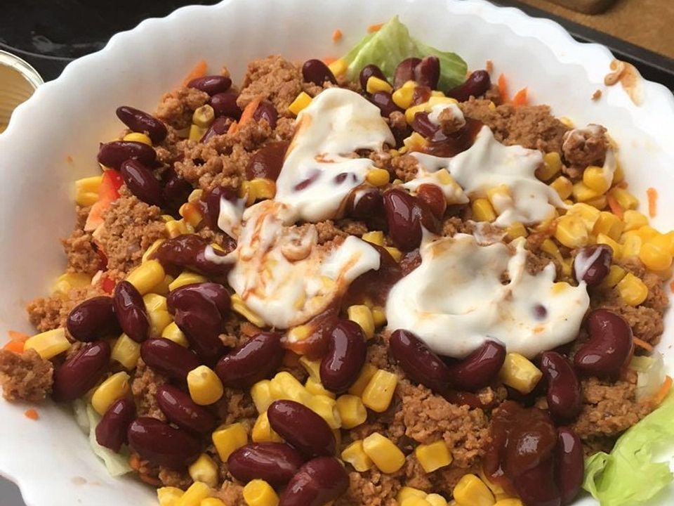 Mexikanischer Taco Salat von vegan-juka | Chefkoch