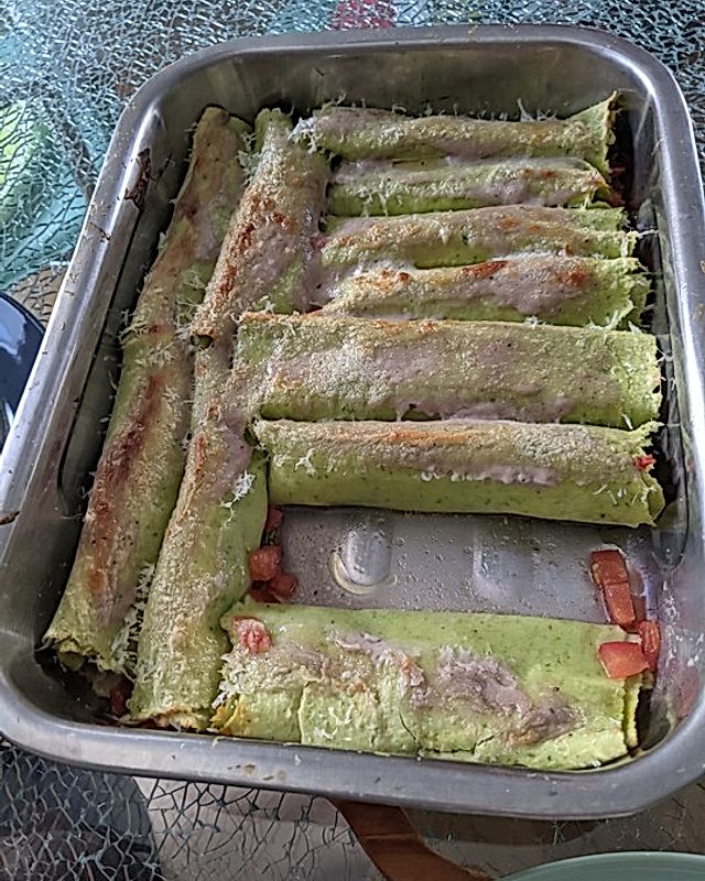 Cannelloni mit Spargelfüllung