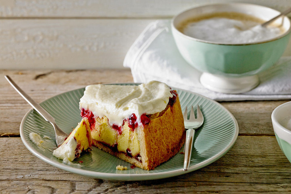 Annes Himbeerkäsekuchen