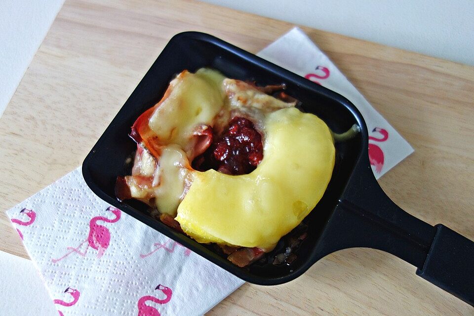 Raclette Hawaii-Pfännchen