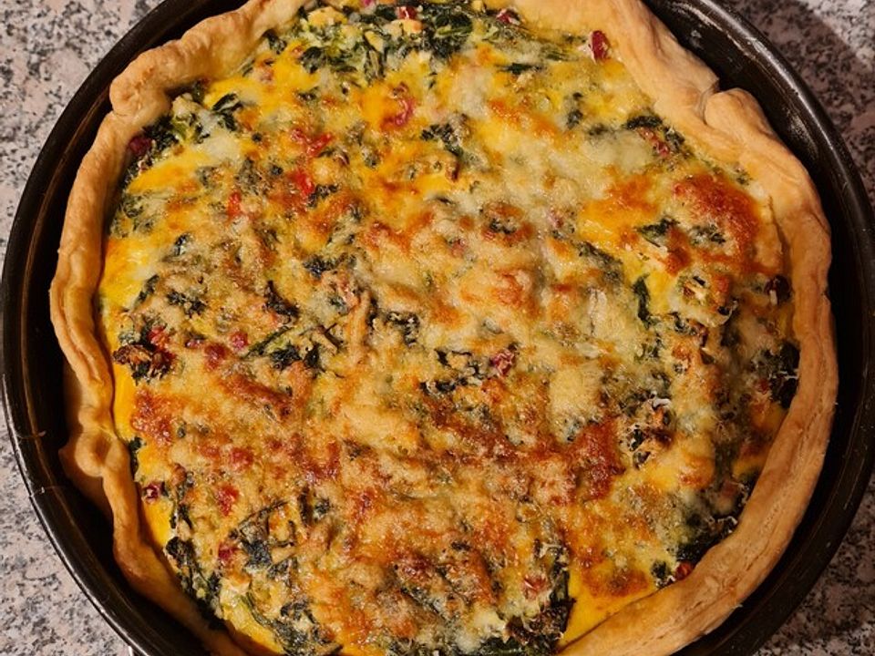 Petersilienwurzel-Spinat-Quiche à la Gabi von gabriele9272| Chefkoch