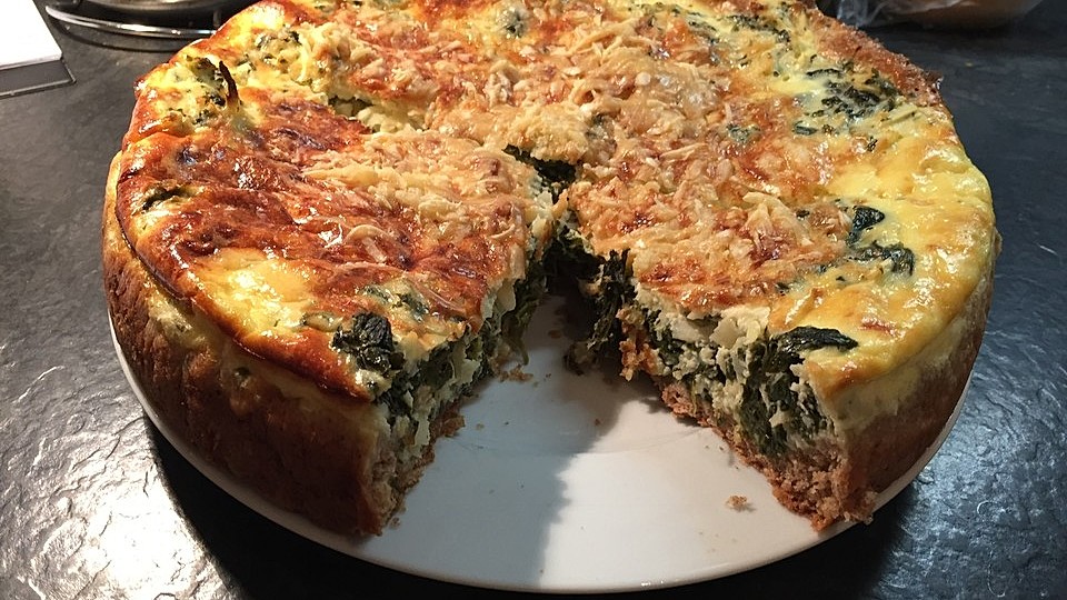 Petersilienwurzel Spinat Quiche A La Gabi Von Gabriele9272 Chefkoch 