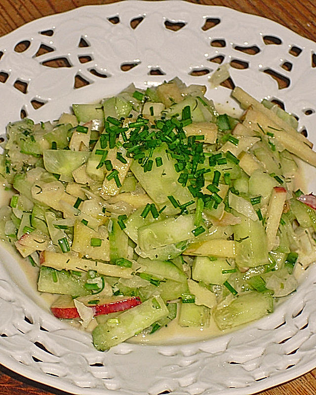 Apfel - Gurke - Salat