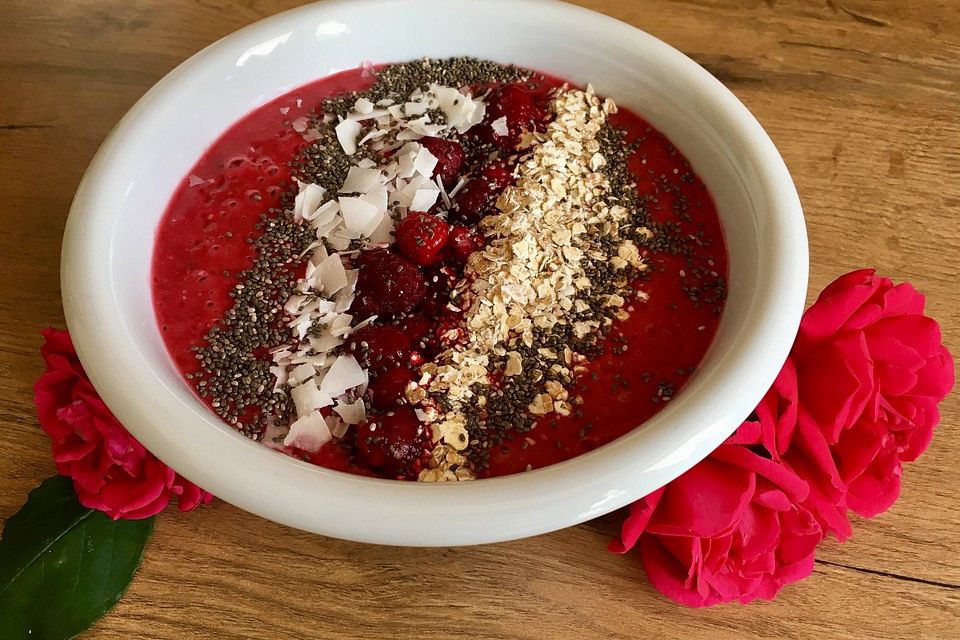 Beeren-Smoothie-Bowl