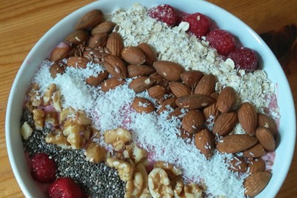 Beeren-Smoothie-Bowl