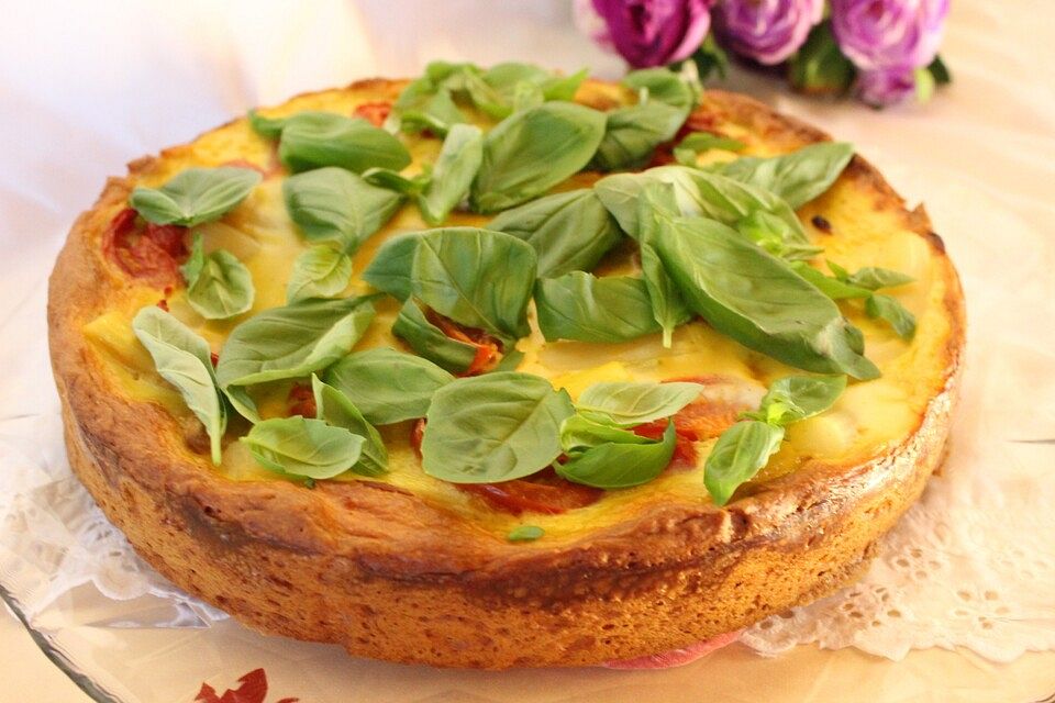 Spargel-Quiche