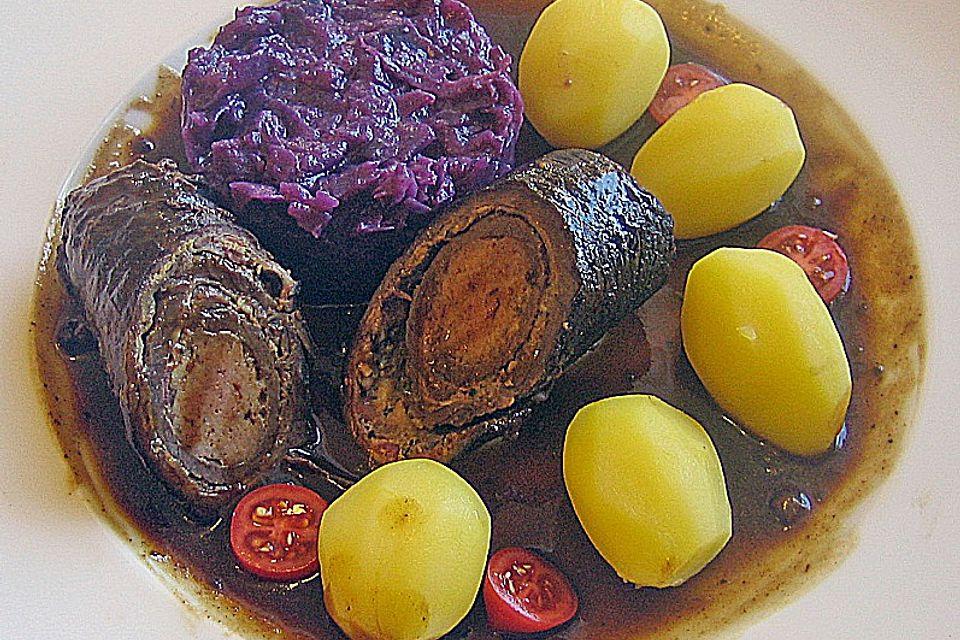 Rotkohl karamellisiert