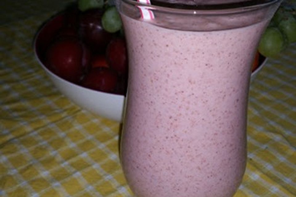 Erdbeer-Kokos-Smoothie