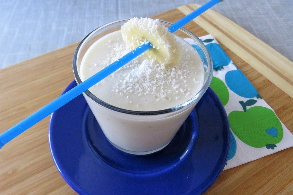 Kokos Bananen Smoothie