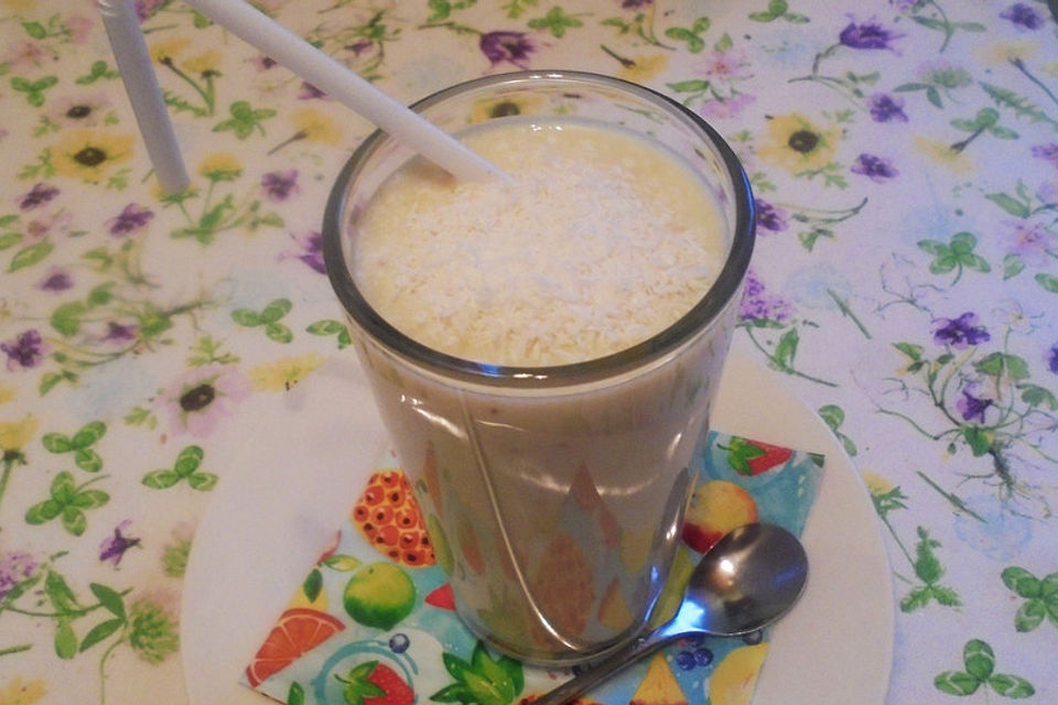 Kokos Bananen Smoothie