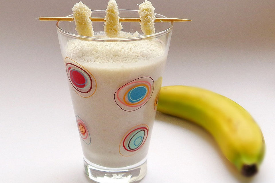 Kokos Bananen Smoothie