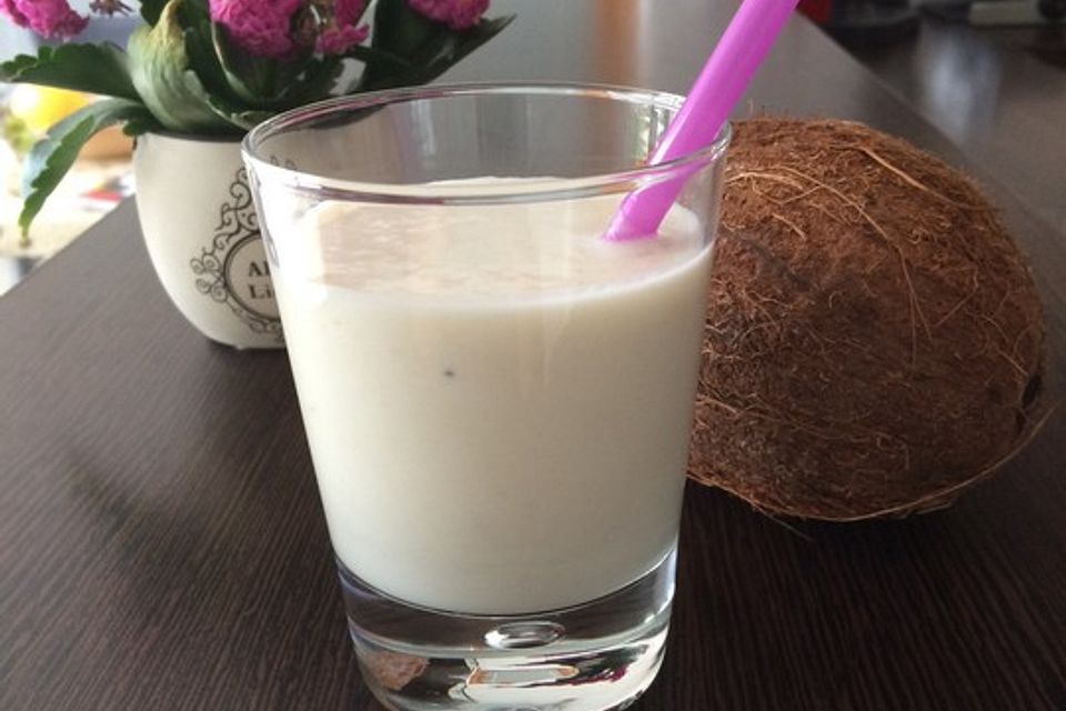 Kokos Bananen Smoothie