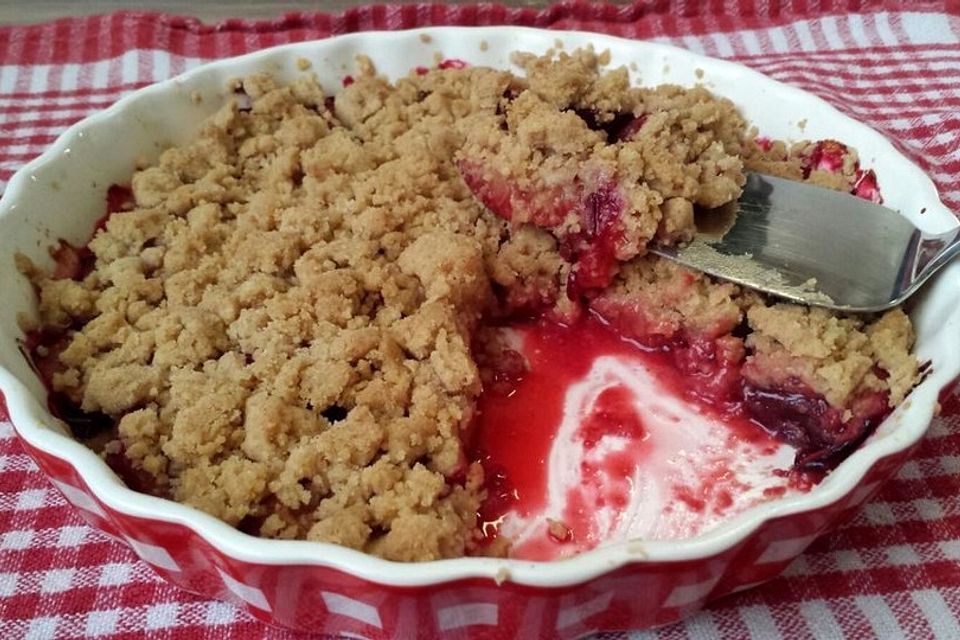 Pflaumencrumble