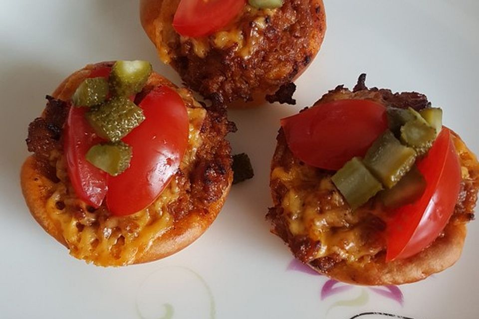 Cheeseburger-Muffins