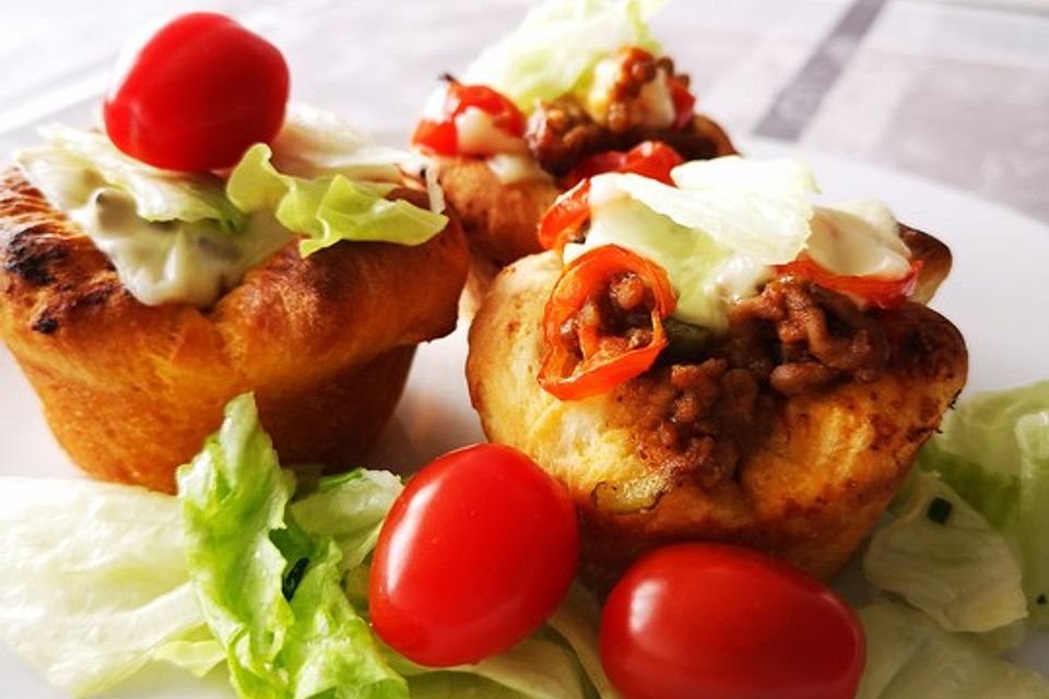 Cheeseburger-Muffins