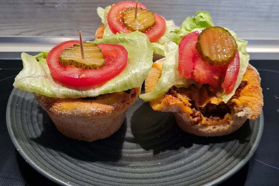 Cheeseburger-Muffins