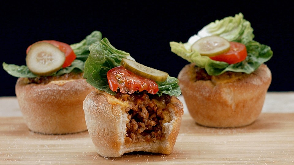Cheeseburger-Muffins