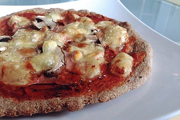 Vollkorn-Kleie-Pizza