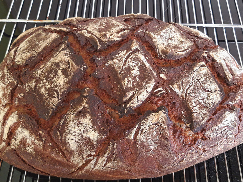 Roggenvollkornbrot mit Sauerteig von finchen999 | Chefkoch