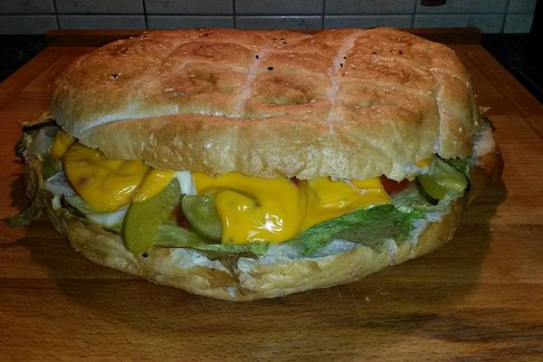 Marions Riesenhamburger von schnuckeputzi | Chefkoch