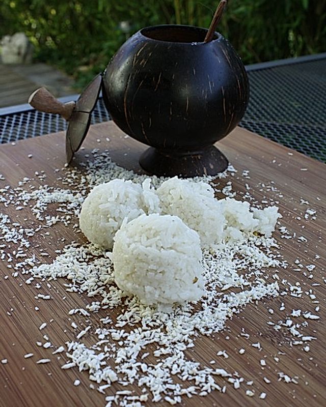 Kokos-Reis aus dem Dampfgarer