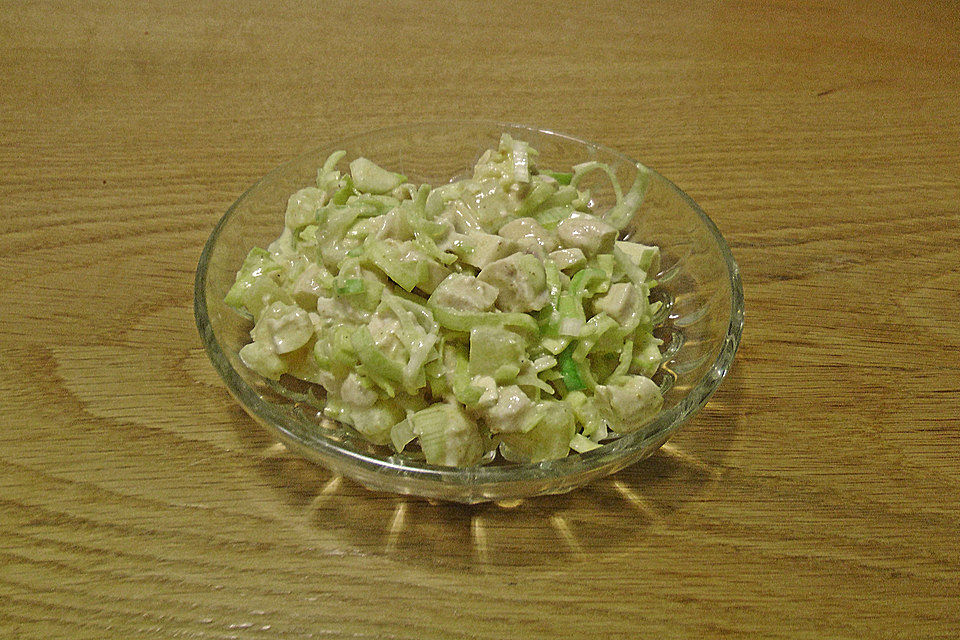 Hähnchen-Porree-Salat