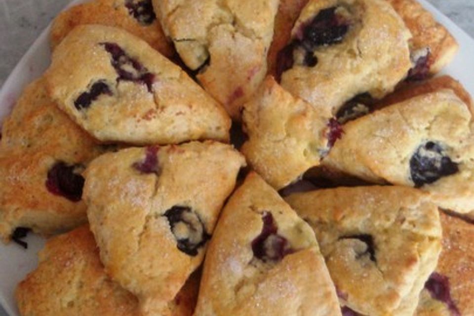 Blueberry-Ricotta-Scones