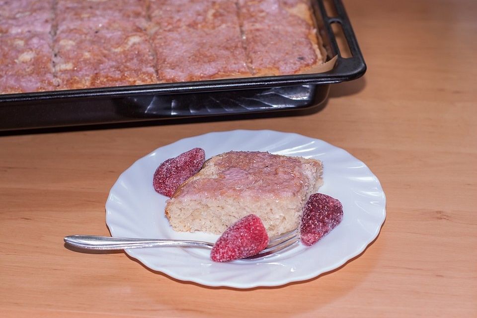 Erdbeer Kokos Kuchen