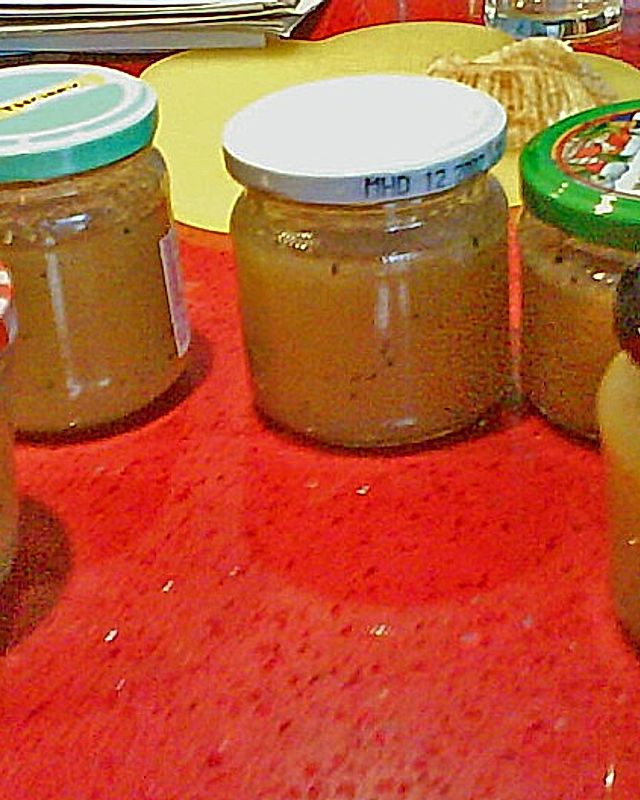 Kiwi - Pflaumen - Marmelade