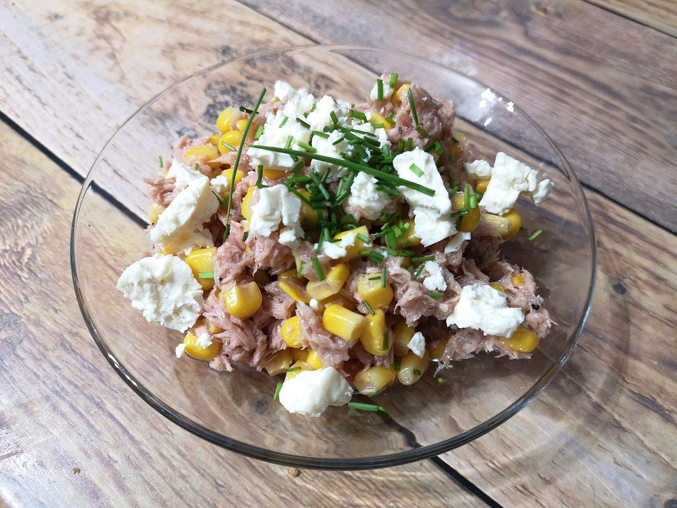 Marius Thunfisch-Mais-Salat mit Schafskäse von Hannchen87 | Chefkoch