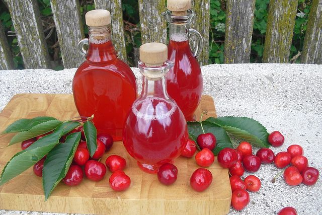 Sebstgemachter Kirsch-Chili-Essig von bossbaer