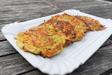 Zucchini Mohren Puffer Von Gabriele9272 Chefkoch 