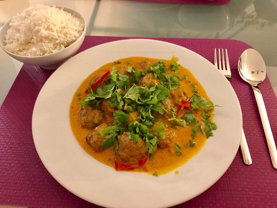 Curry-Hackbällchen von beccy_b| Chefkoch