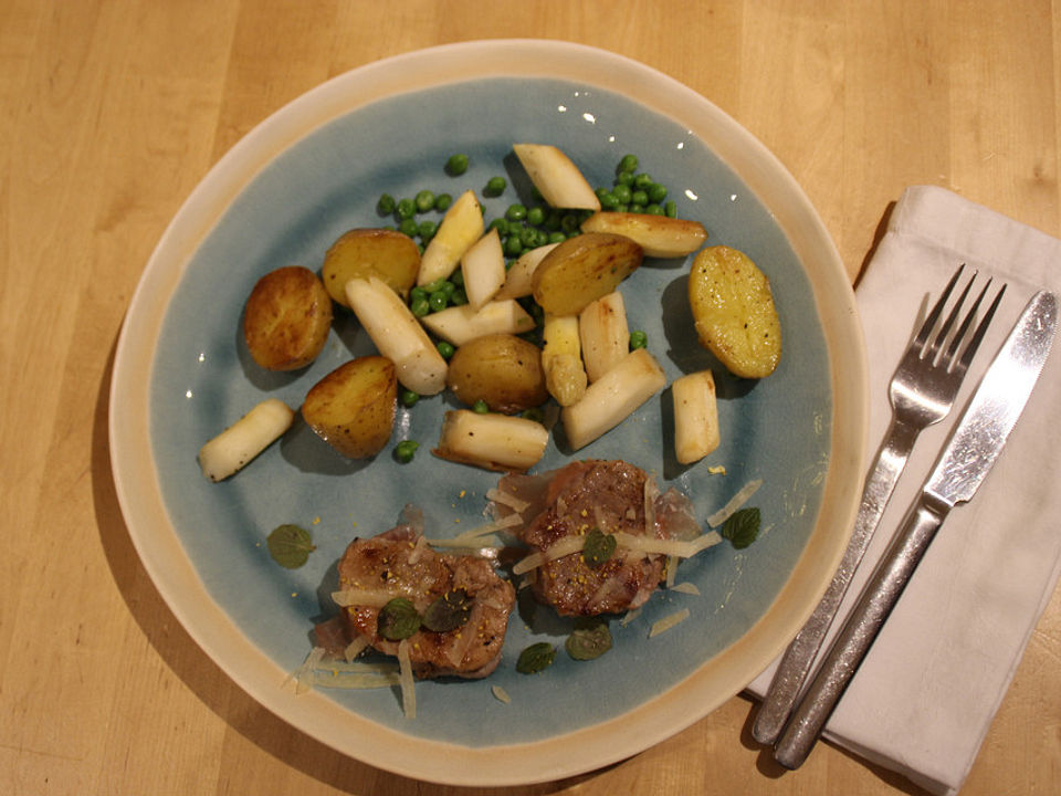 Spargel-Gröstl mit Schweinefilet von Monika| Chefkoch