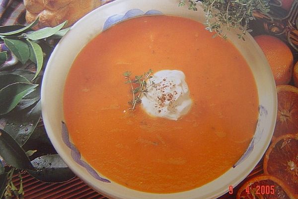 Möhren - Orangen - Suppe von malakan-fisch | Chefkoch