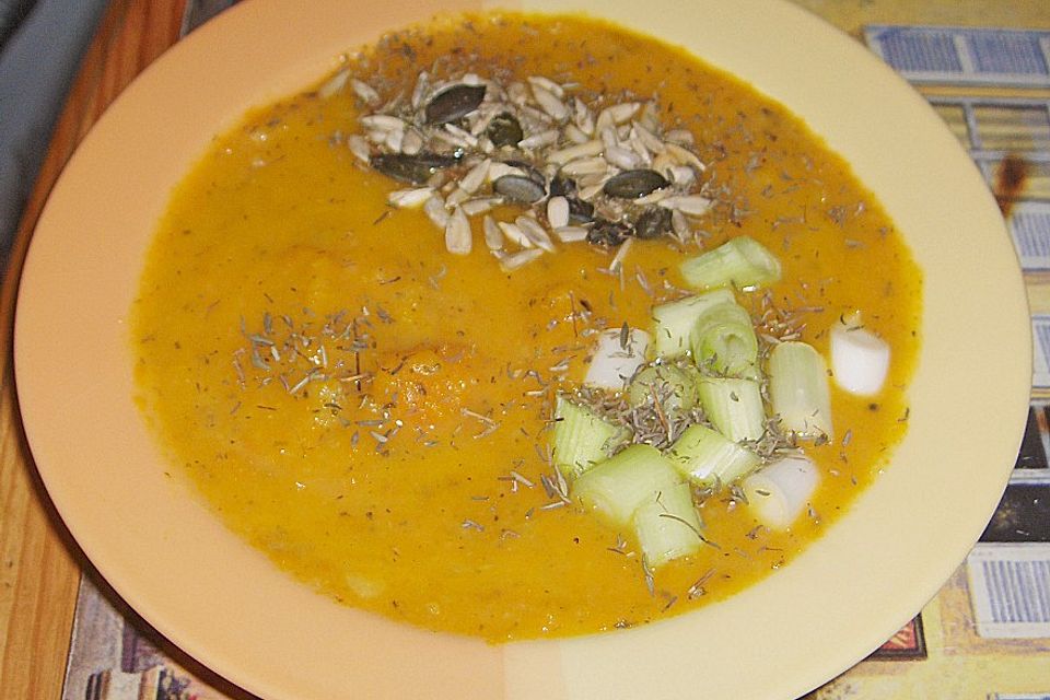 Möhren - Orangen - Suppe