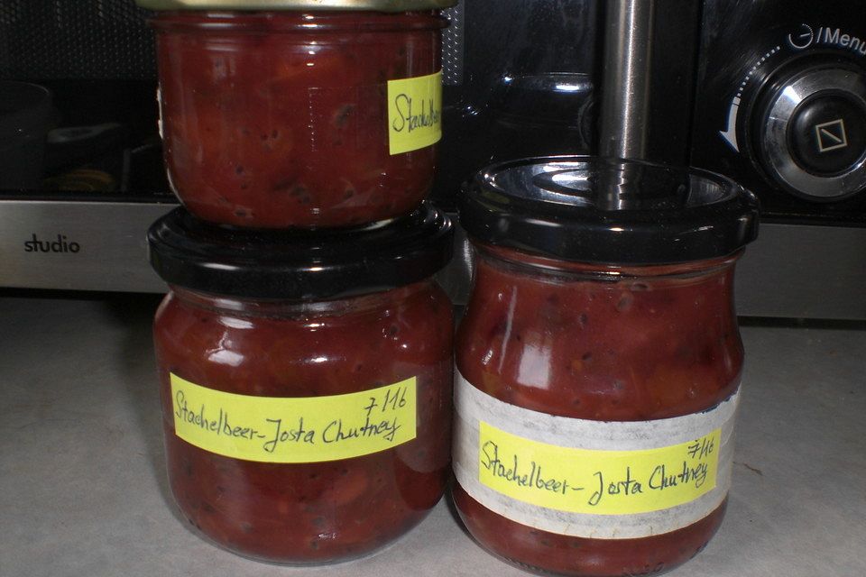 Stachelbeer-Jostabeer-Chutney